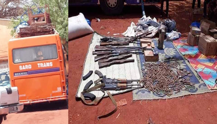 Sévaré : Découverte d’armes lourdes  dans un minibus en partance pour Koro